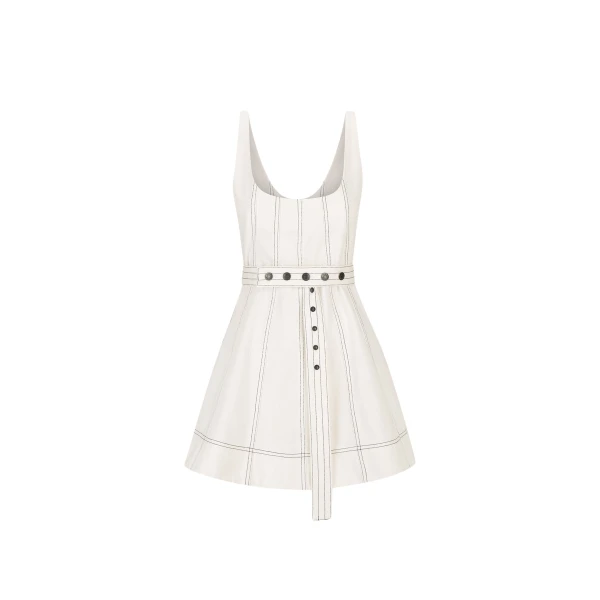 Hana Belted Mini Dress