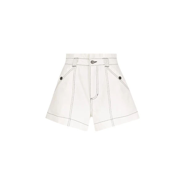 Hana High Waisted Flared Short
