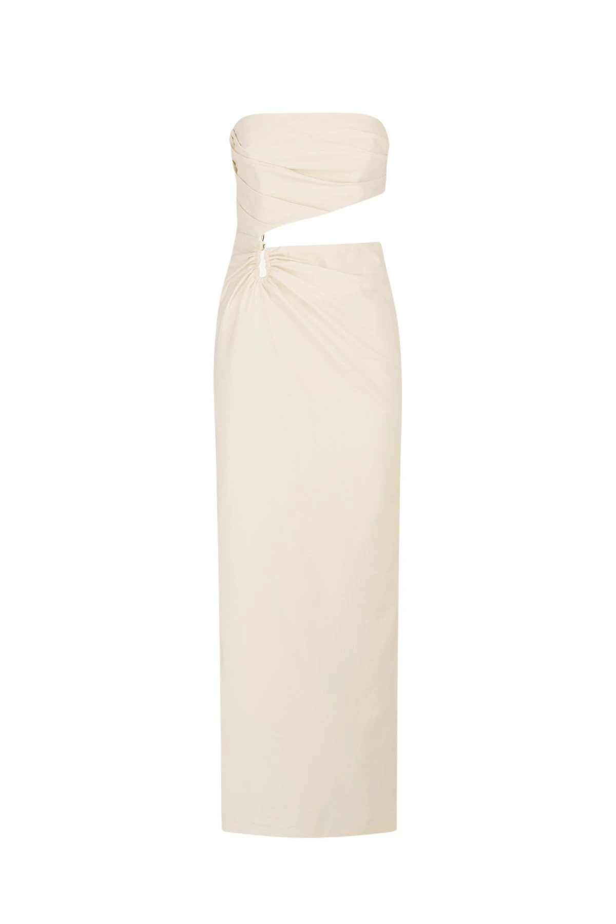 Shona-Joy-Lani-Strapless-Cut-Out-Maxi-Dress-Rice26224_nobg Lani Strapless Cut Out Maxi Dress - Rice - Image 1
