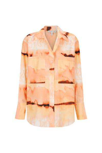 Larissa Curved Hem Shirt