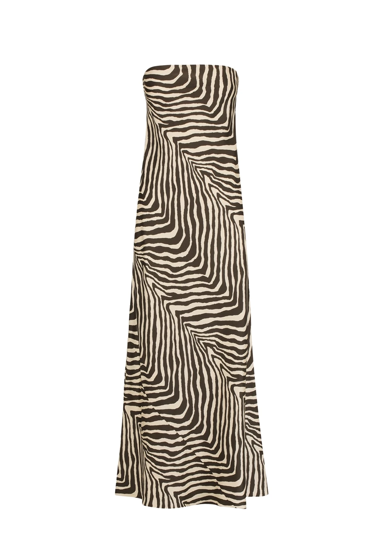 Shona-Joy-Sana-Silk-Strapless-Bias-Maxi-Dress34439_nobg Sana Silk Strapless Bias Maxi Dress - Image 1