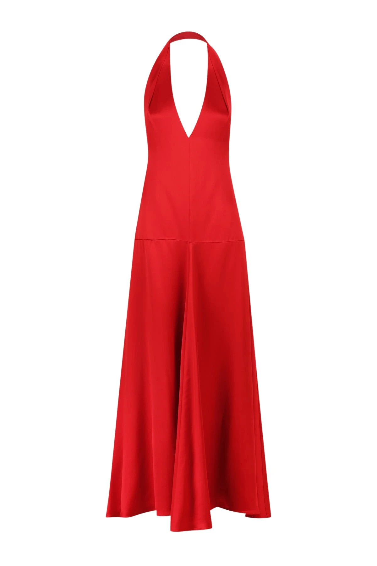 Shona-Joy-Savanna-Halter-Open-Back-Maxi-Dress-Chilli27549_nobg Savanna Halter Open Back Maxi Dress - Chilli - Image 1
