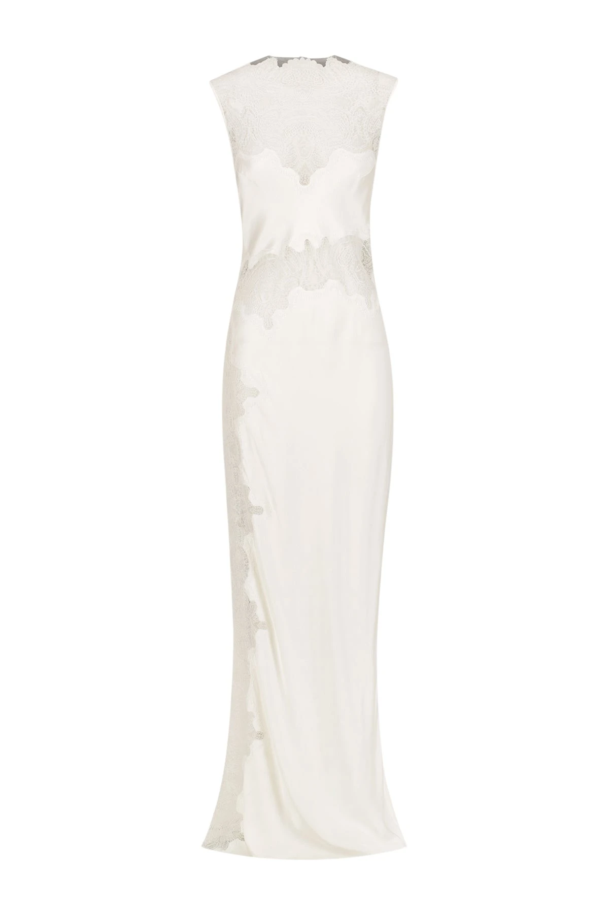 Shona-Joy-Stratus-Lace-High-Neck-Maxi-Dress-Ivory62732_nobg Stratus Lace High Neck Maxi Dress - Ivory - Image 1