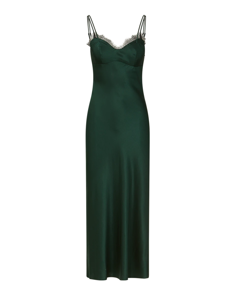 Veronica Beard Bixie Stretch-Silk Slip Dress Veronica Beard Dresses