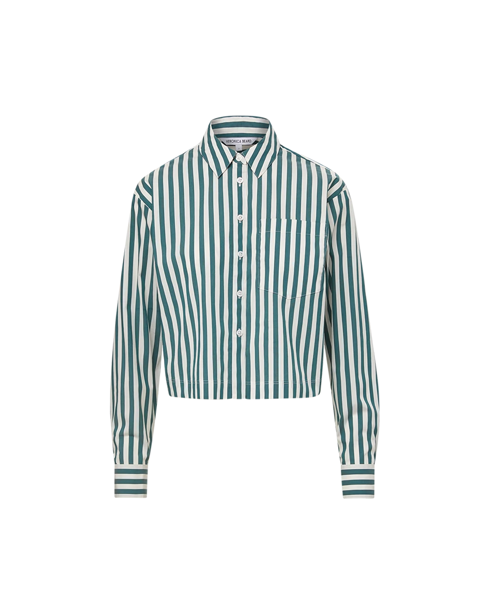 Veronica Beard Maia Striped Top Veronica Beard Tops