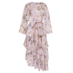 Zimmermann Acacia Asymmetric Midi Dress Zimmermann dress