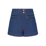 Zimmermann Wylie Denim Short Zimmermann dress