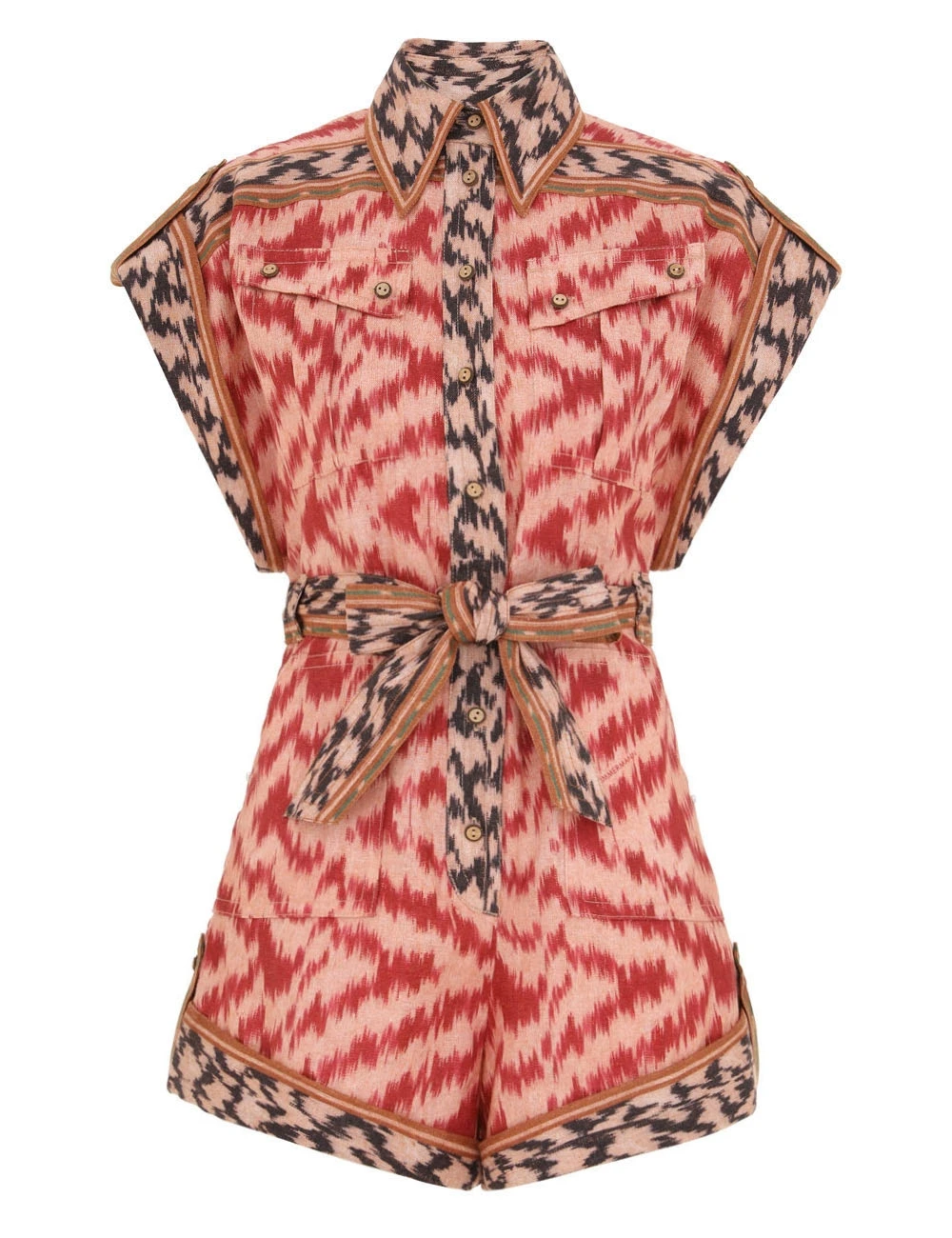 Zimmermann Wylie Pocket Playsuit Zimmermann dress