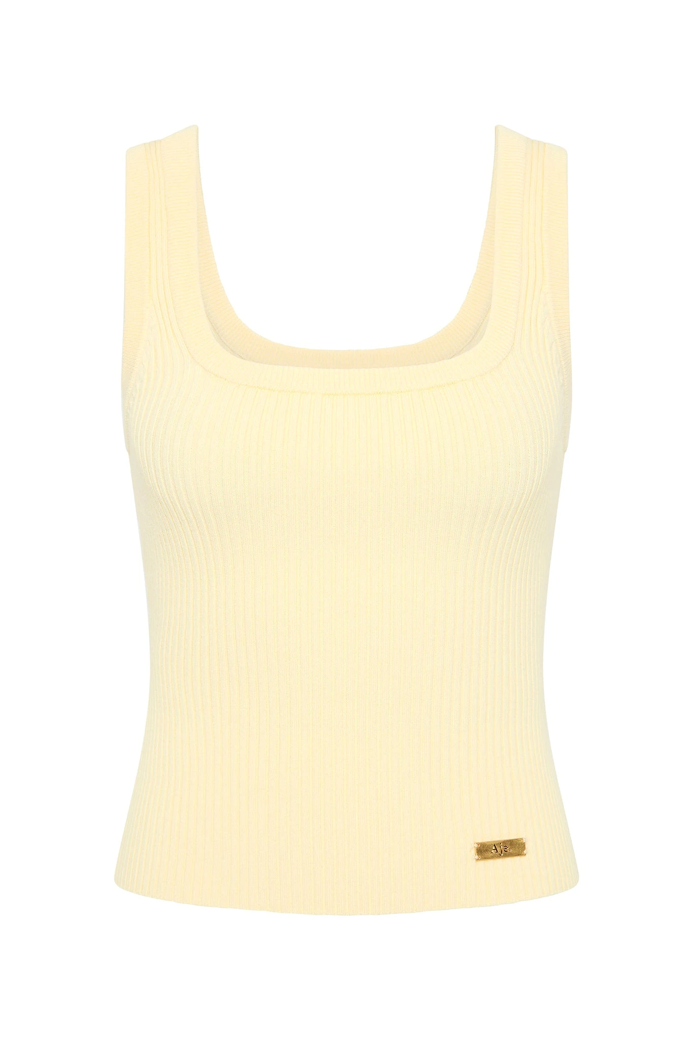 Aje-Bronte-Knit-Tank Aje Green Tops