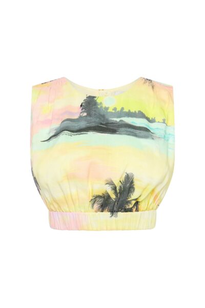 Aje Blue Tops