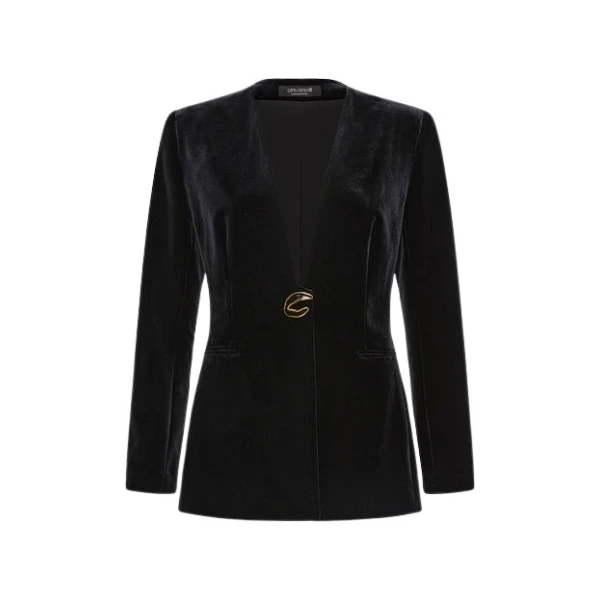 Black Velvet C Blazer
