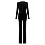 Carla-Zampatti-Black-Velvet-Plunge-Jumpsuit27332_nobg