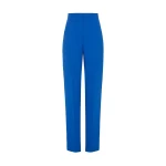 Cobalt Crepe Slim Classic Pant