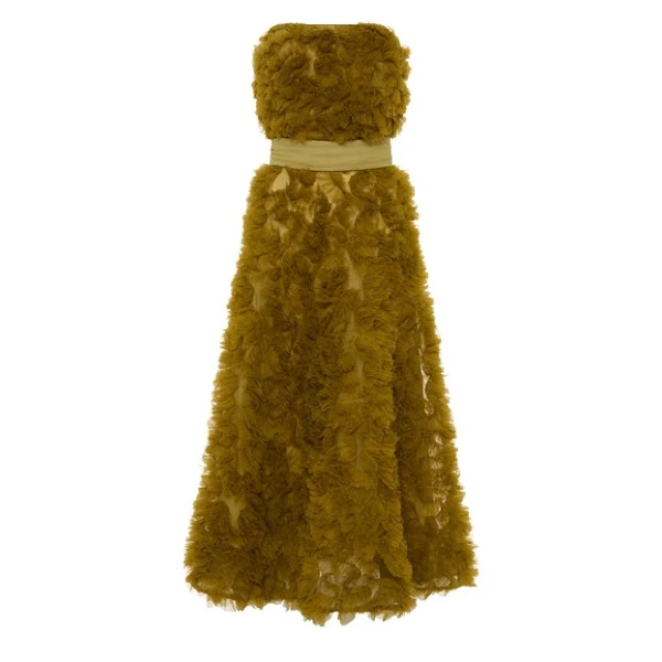 Gherkin Ruffle Tulle Dress