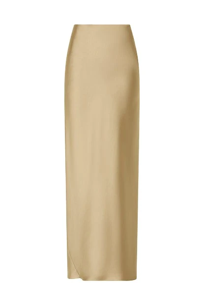 Carla-Zampatti-Tourmaline-Satin-Bias-Skirt42428_nobg Tourmaline Satin Bias Skirt - Image 1