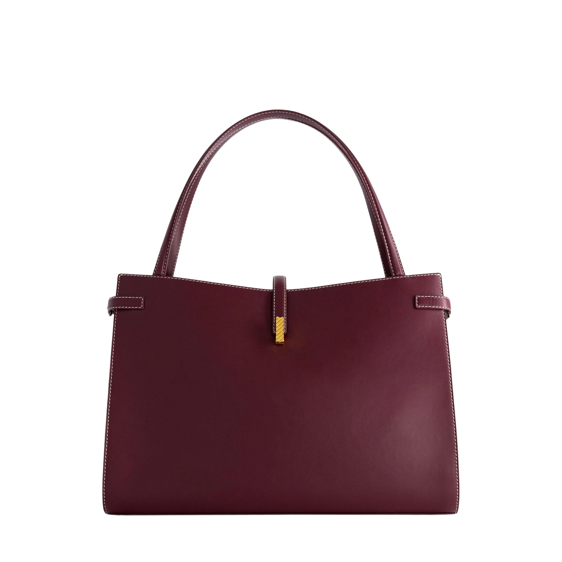 Mlouye-Isla-Tote-Bordeaux18353_nobg Isla Tote - Bordeaux Tote Bags - Image 1