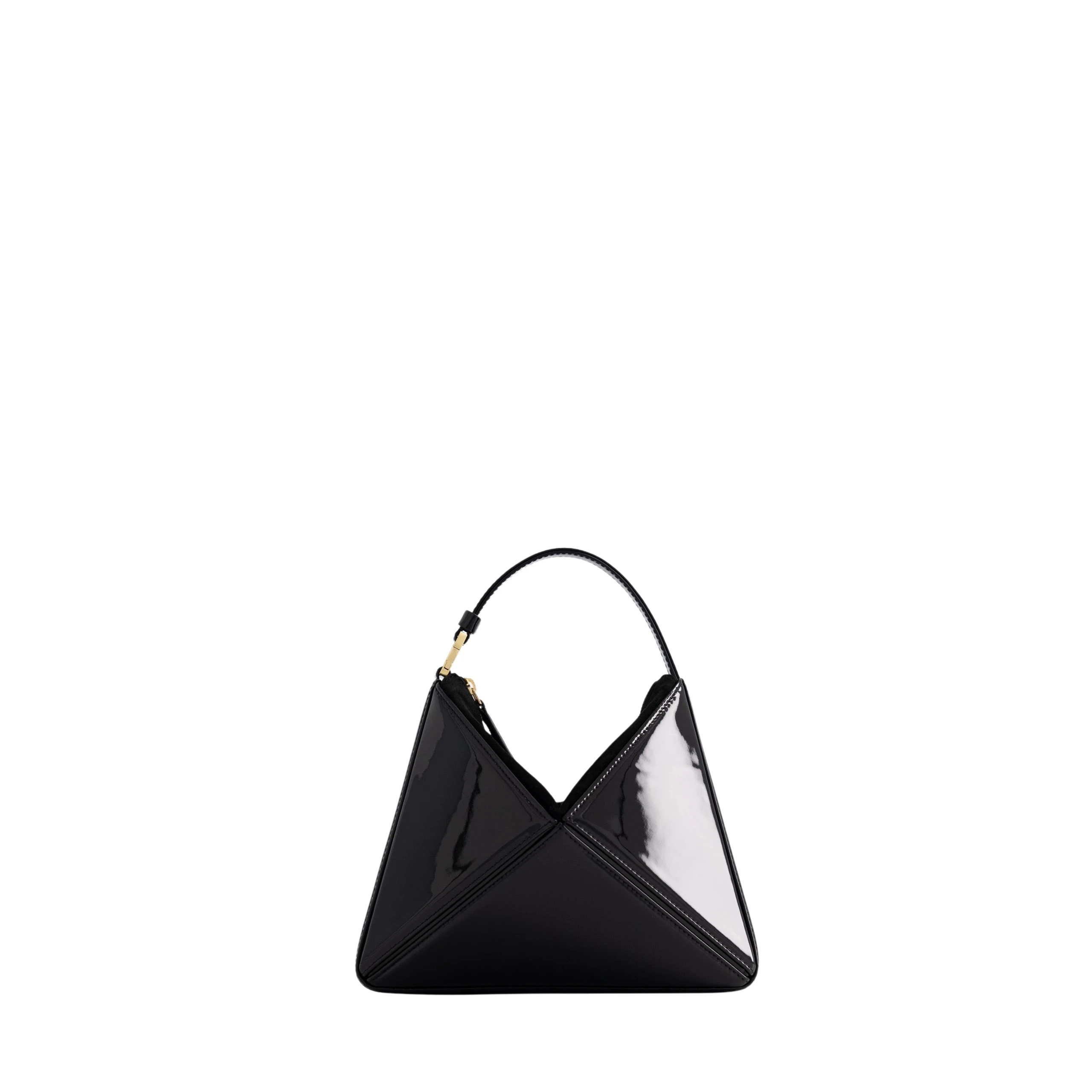 Mlouye-Mini-Flex-Bag-Patent-Black-scaled94406_nobg Mini Flex Bag - Patent Black Mini Bags - Image 1