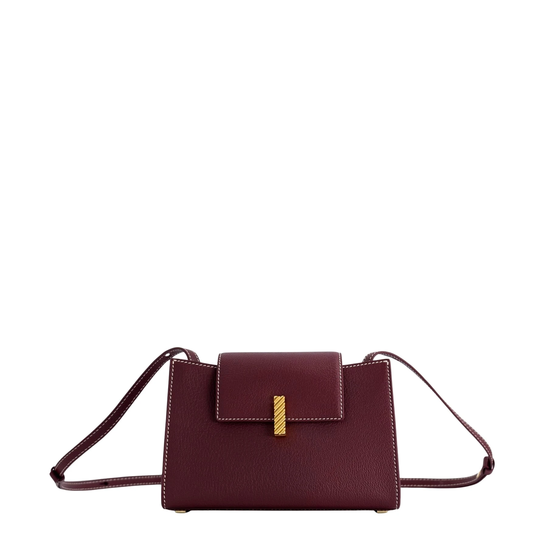 Mlouye-Mini-Isla-Chevre-Bordeaux89453_nobg mlouye Mini Isla - Chèvre Bordeaux Bags luxury Bags from Luxury Handbags Marketplace