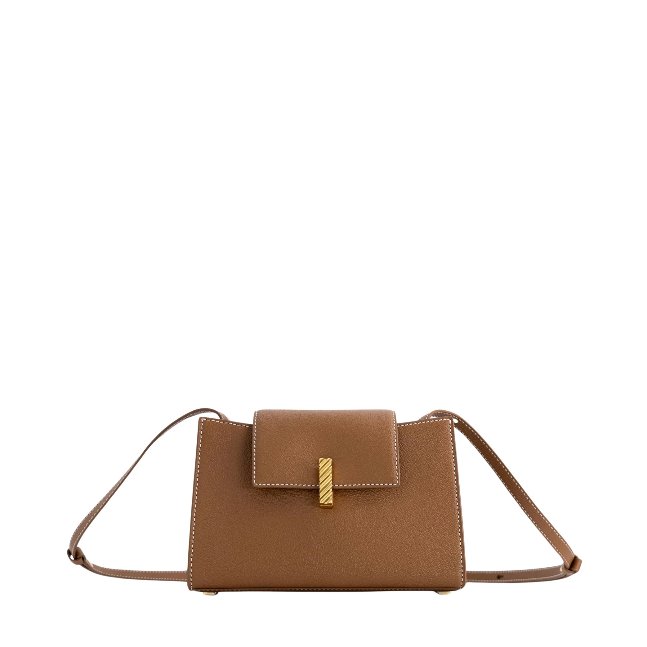 Mlouye-Mini-Isla-Chevre-Tan97401_nobg Mini Isla - Chèvre Tan Mini Bags - Image 1