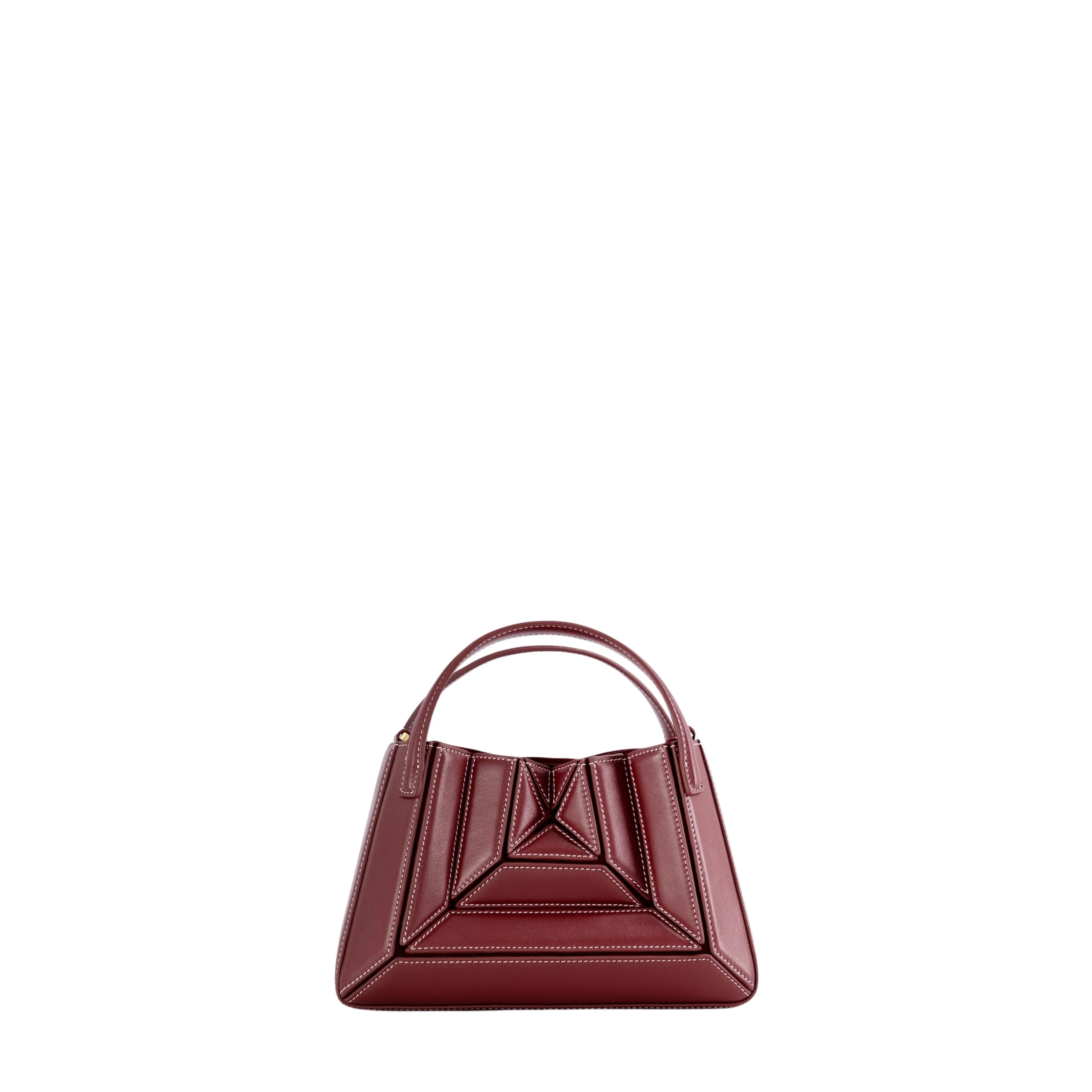 Mlouye-Mini-Sera-Tote-Bordeaux-scaled26836_nobg Mini Sera Tote - Bordeaux Mini Bags - Image 1