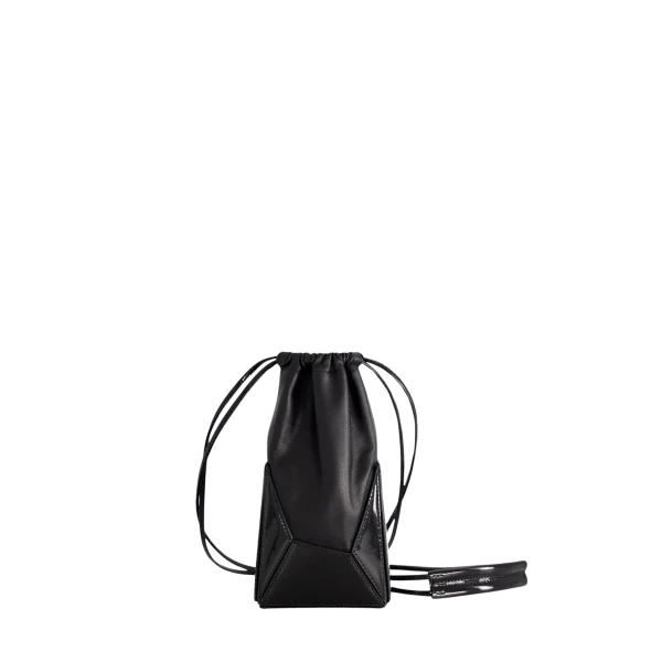 Naomi Phone Pouch - Patent Black Wallets & Purses