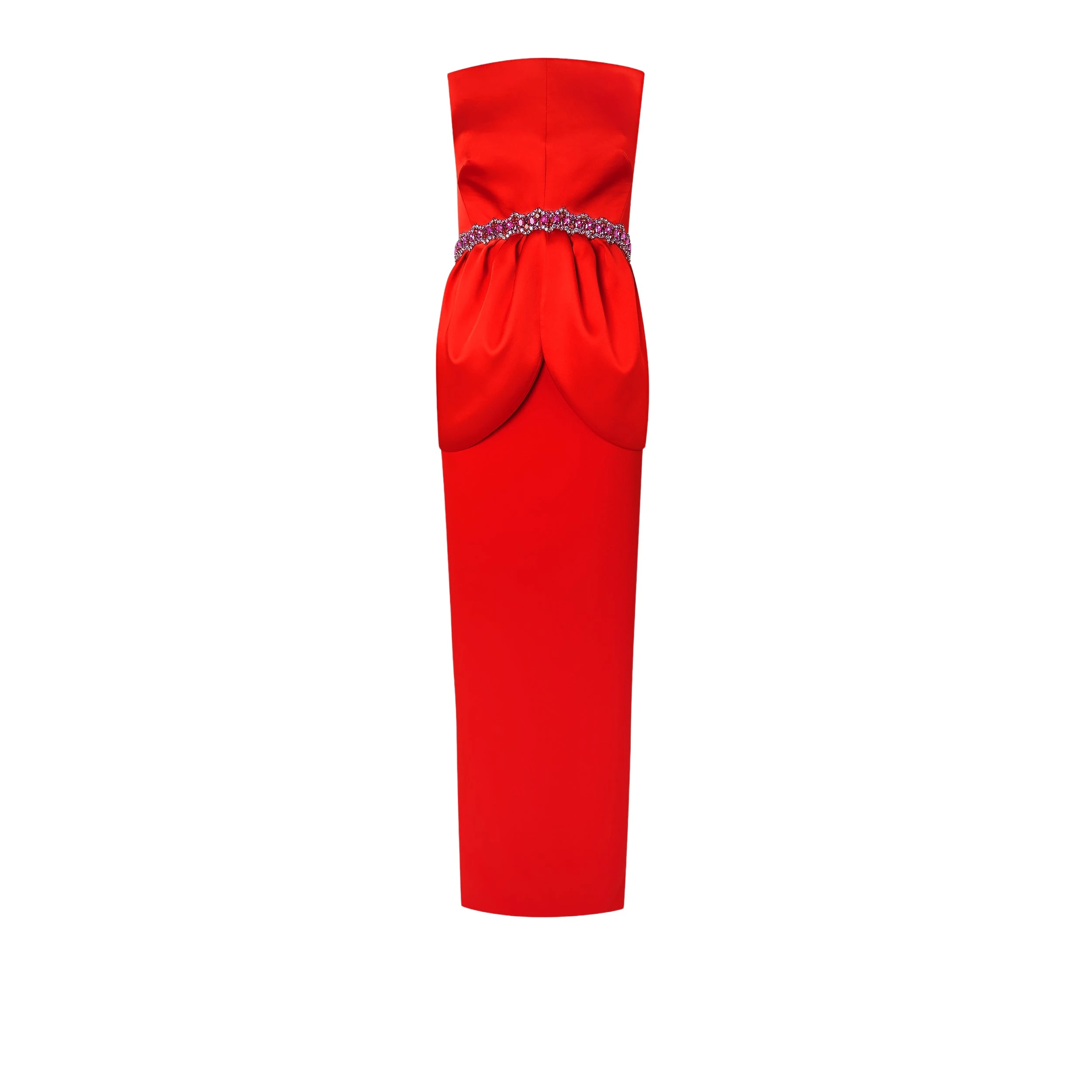 Safiyaa-Marrie-Scarlet-Red-Long-Dress61671_nobg Marrie Scarlet Red Long Dress - Image 1