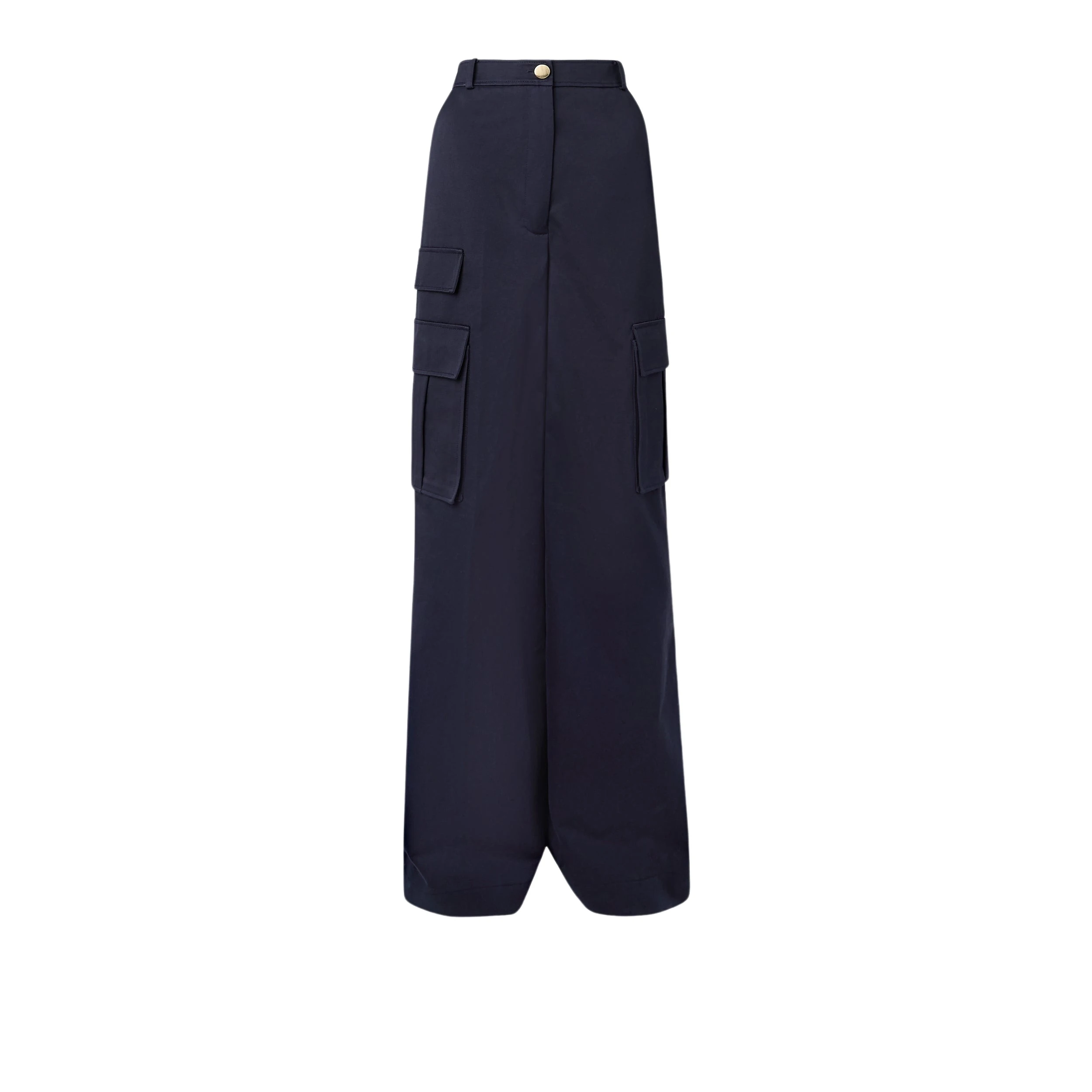 Safiyaa-Paola-Midnight-Navy-Trousers19246_nobg Paola Midnight Navy Trousers - Image 1