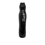 Santina Black Long Dress