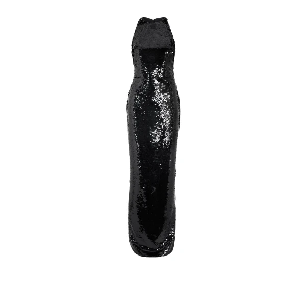 Santina Black Long Dress