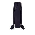 Sarita Midnight Navy Long Dress