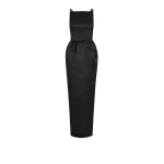 Trecchi Black Long Dress
