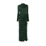 Lapointe-Jersey-Draped-Gown-With-Feathers-6-scaled61219_nobg Lapointe Dresses luxury Clothing from Luxury Handbags Marketplace