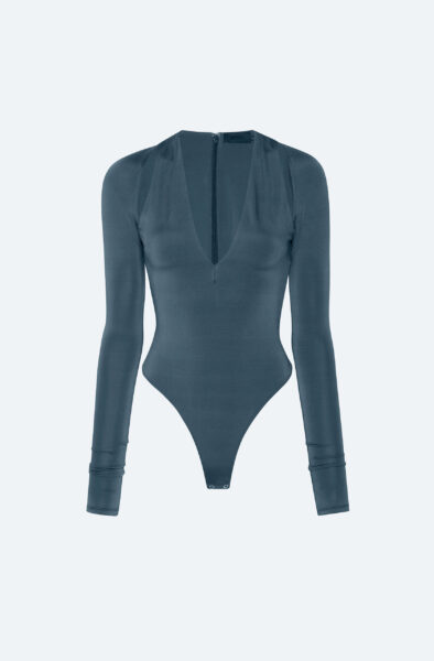Lapointe Jersey V Neck Bodysuit
