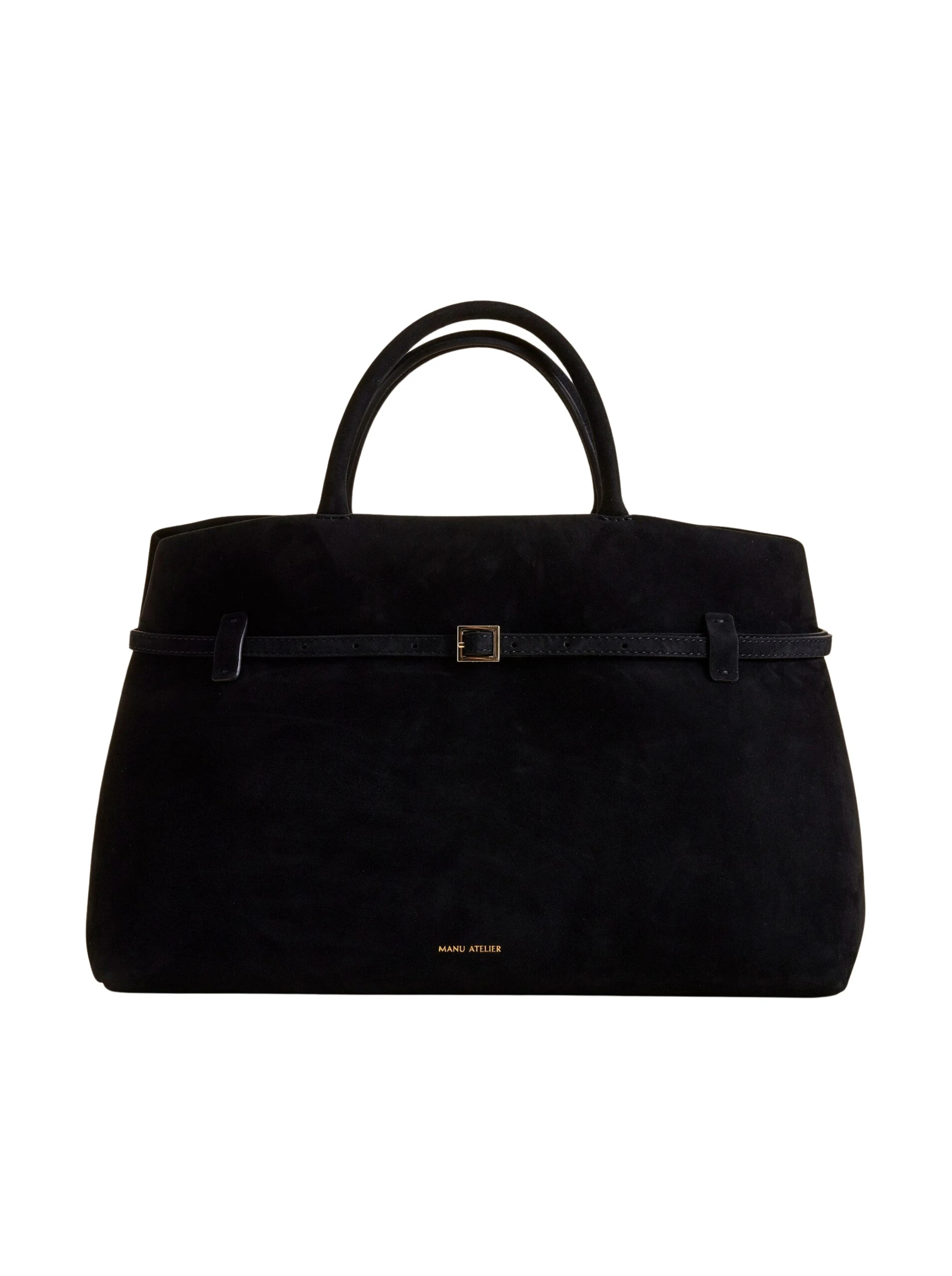 Manu-Atelier-Le-Cambon-40-Black-Suede-scaled23638_nobg Manu Atelier Le Cambon 40 Black Suede luxury Bags from Luxury Handbags Marketplace