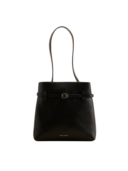 Manu Atelier Mini Tote du Jour Black Soft luxury Bags from  Luxury Handbags Marketplace