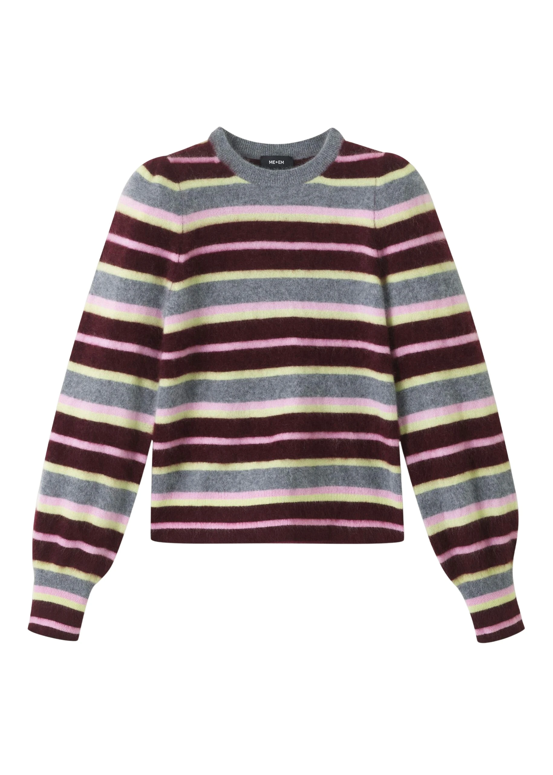 Me-and-Em-Brushed-Cashmere-Stripe-Sweater-scaled94294_nobg Me and Em Knitwear luxury Clothing from Luxury Handbags Marketplace