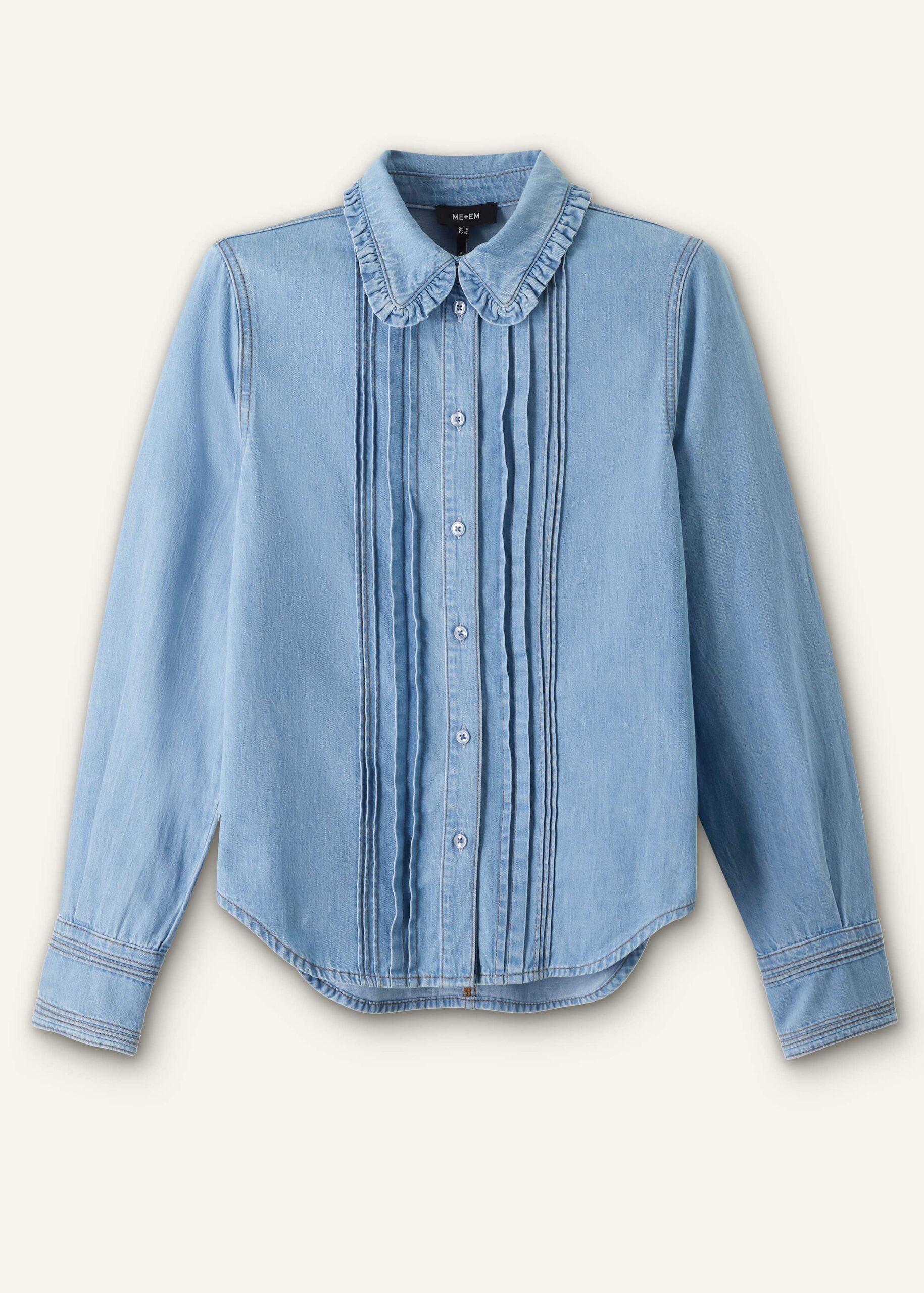 Me and Em Denim Feminine Shirt Me and Em dress