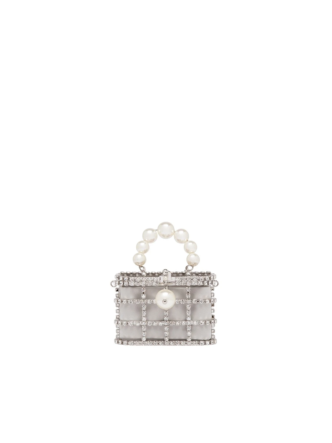 Rosantica-Milano-Holli-Pocket-Silver14370_nobg Rosantica Milano Bag luxury Bags from Luxury Handbags Marketplace