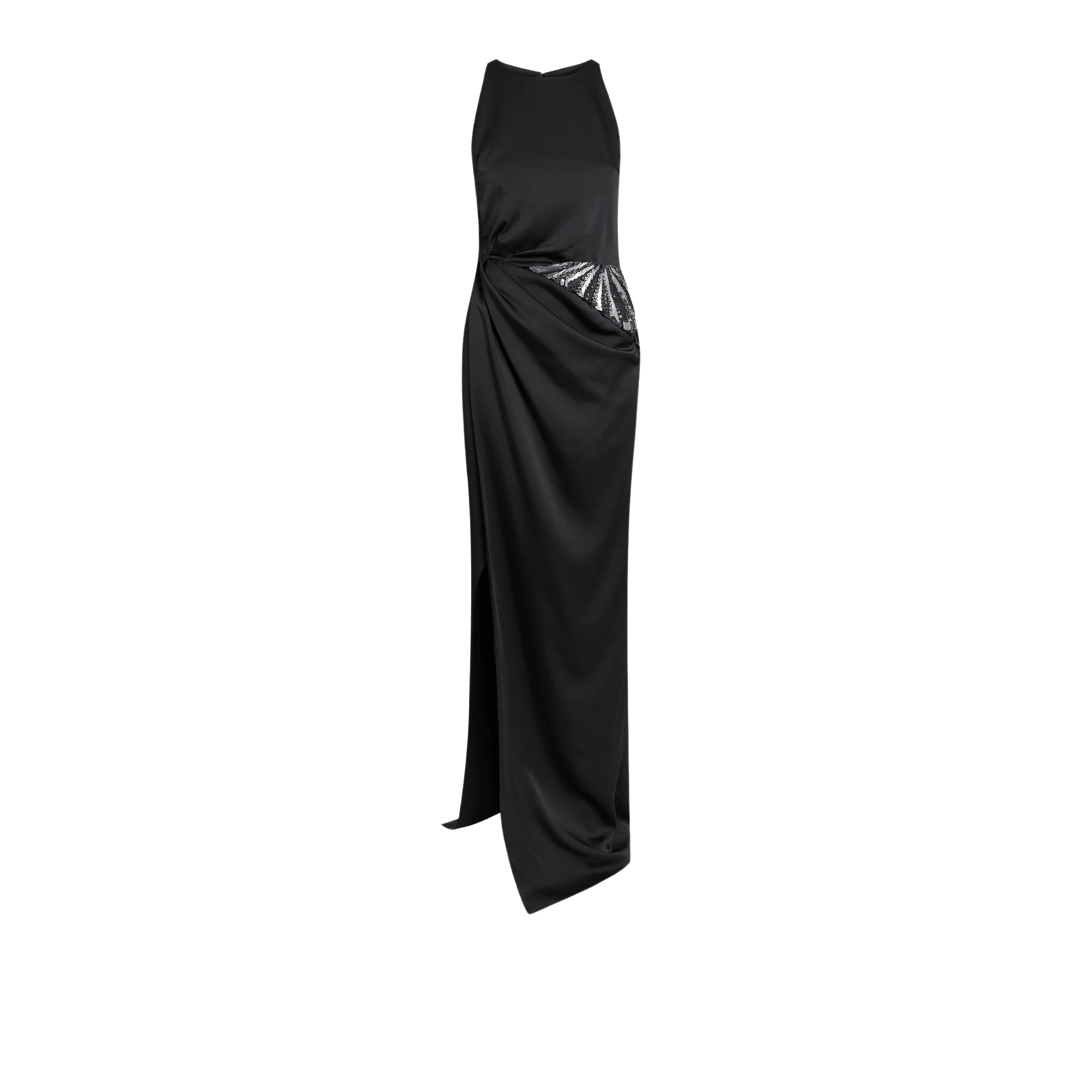 Safiyaa-Ayda-Black-Long-Dress38819_nobg Safiyaa Clothing luxury Clothing from Luxury Handbags Marketplace