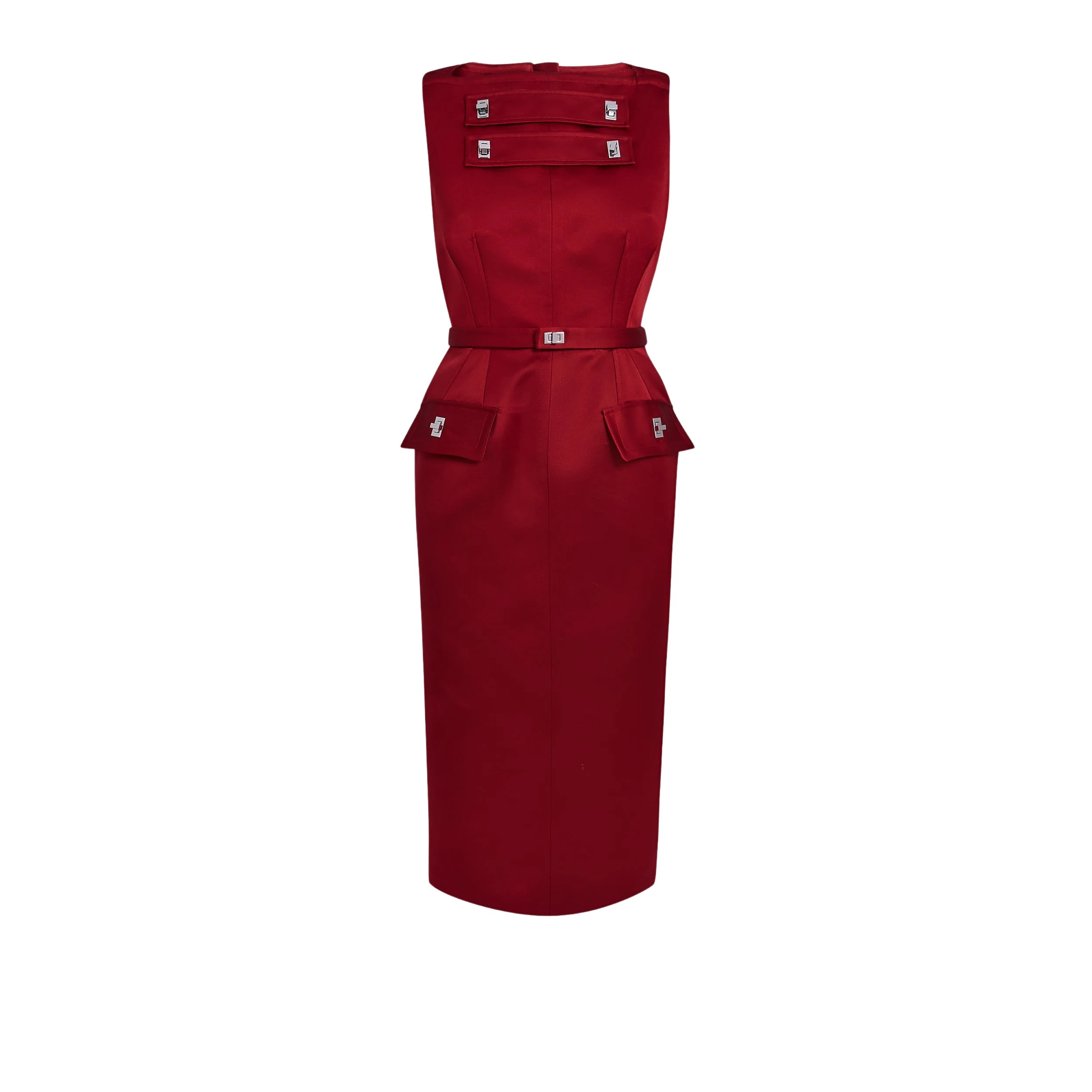 Safiyaa-Ayla-Swinton-Midi-Dress31360_nobg Safiyaa Clothing luxury Clothing from Luxury Handbags Marketplace
