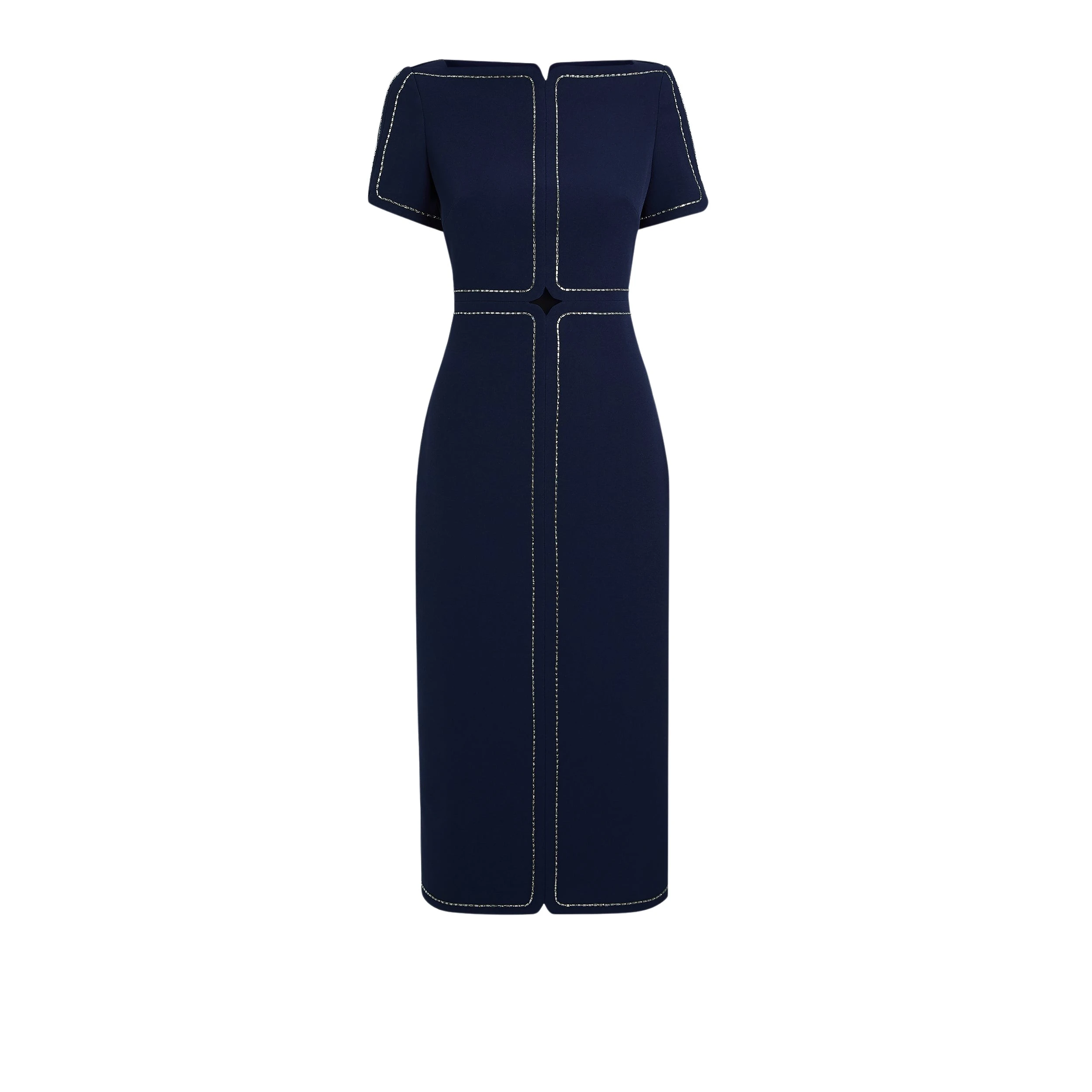 Safiyaa-Janan-Maritime-Midi-Dress67609_nobg Safiyaa Clothing luxury Clothing from Luxury Handbags Marketplace