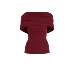 Safiyaa-Loura-Swinton-Top58297_nobg Safiyaa Clothing luxury Clothing from Luxury Handbags Marketplace