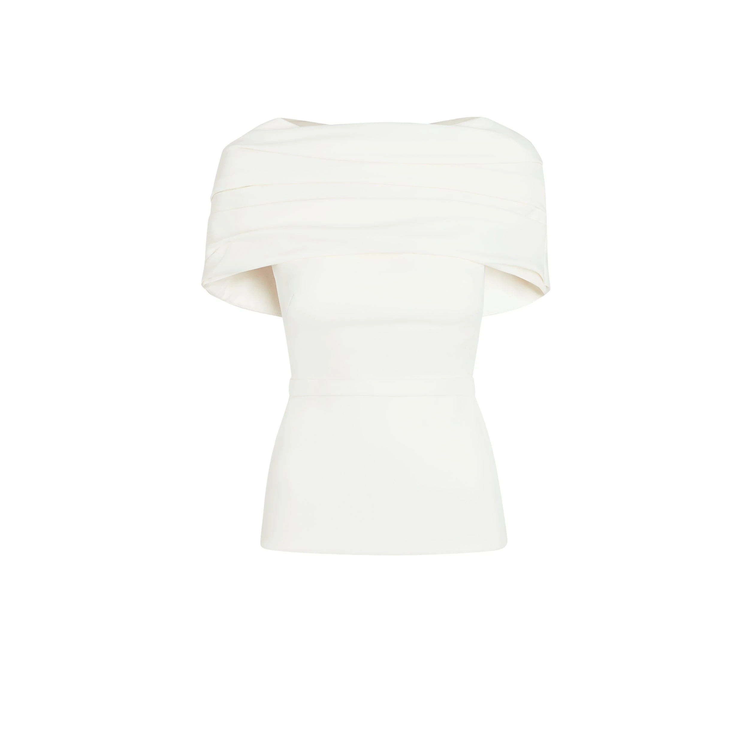 Safiyaa-Loura-ivory-Top89176_nobg Safiyaa Clothing luxury Clothing from Luxury Handbags Marketplace