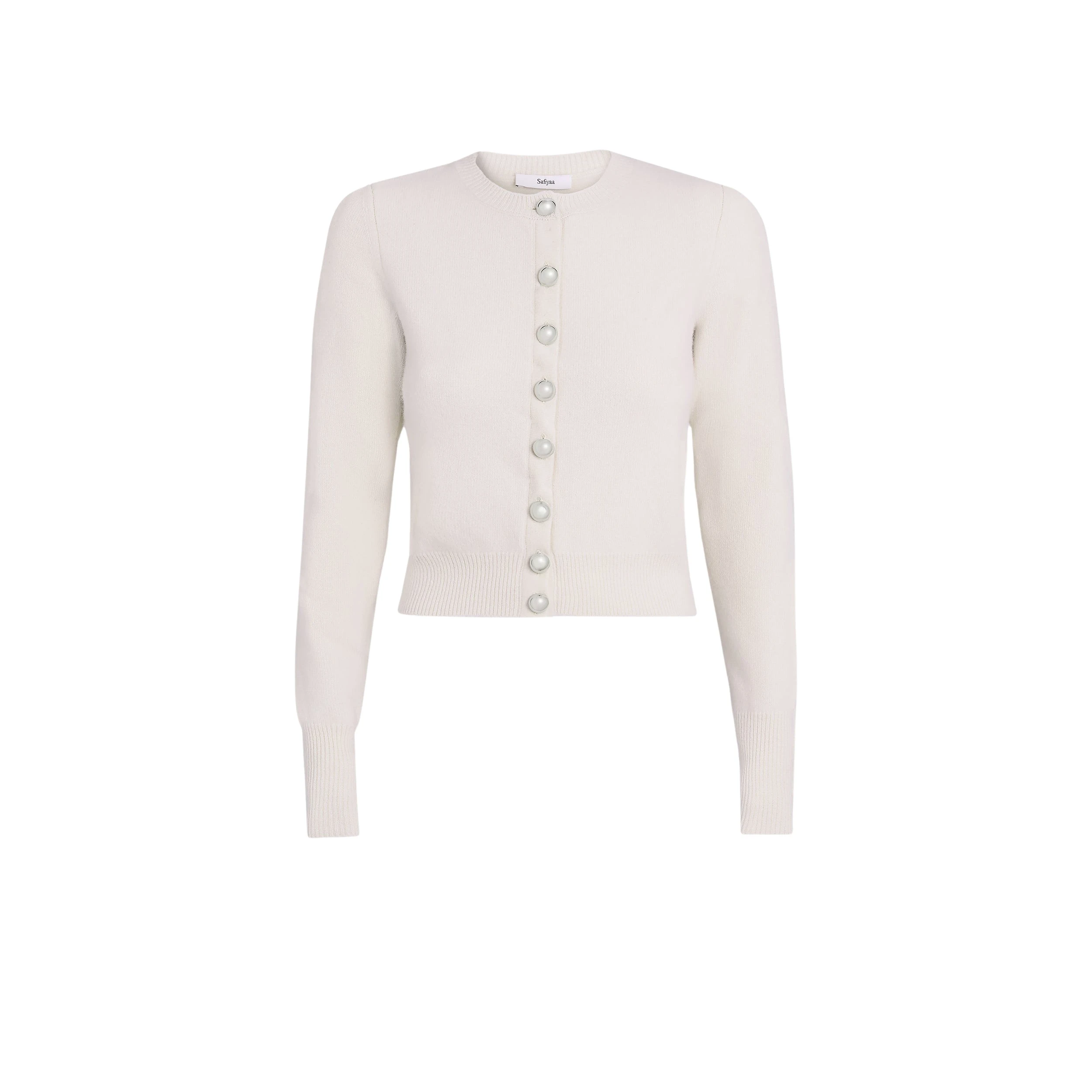 Safiyaa-Selen-Barely-Pink-Knit-Top66057_nobg Safiyaa Clothing luxury Clothing from Luxury Handbags Marketplace