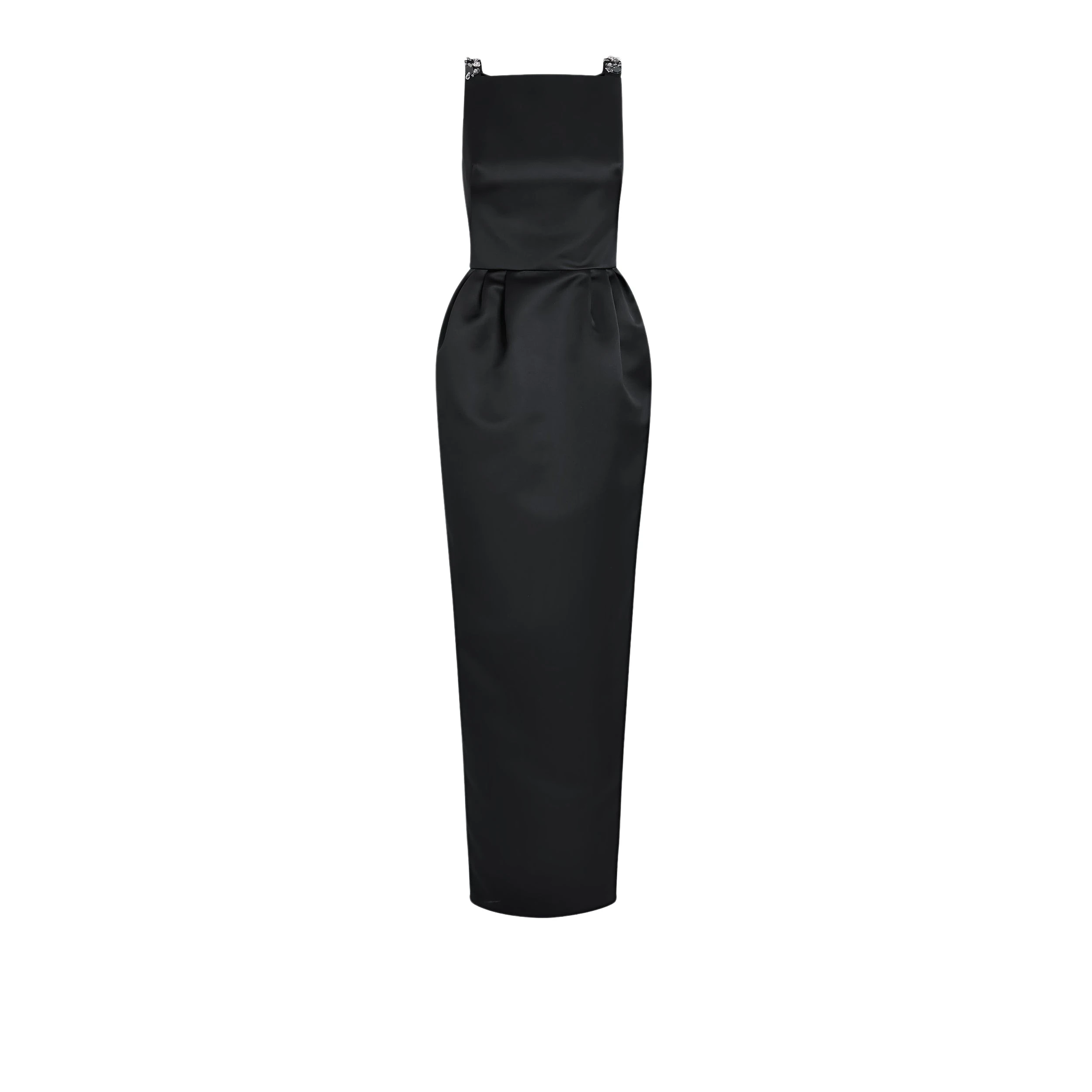 Safiyaa-Trecchi-Black-Long-Dress73857_nobg Safiyaa Clothing luxury Clothing from Luxury Handbags Marketplace