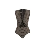 Saiid-Kobeisy-Dotted-tulle-bodysuit-scaled15672_nobg Saiid Kobeisy Dresses luxury Bodysuit from Luxury Handbags Marketplace