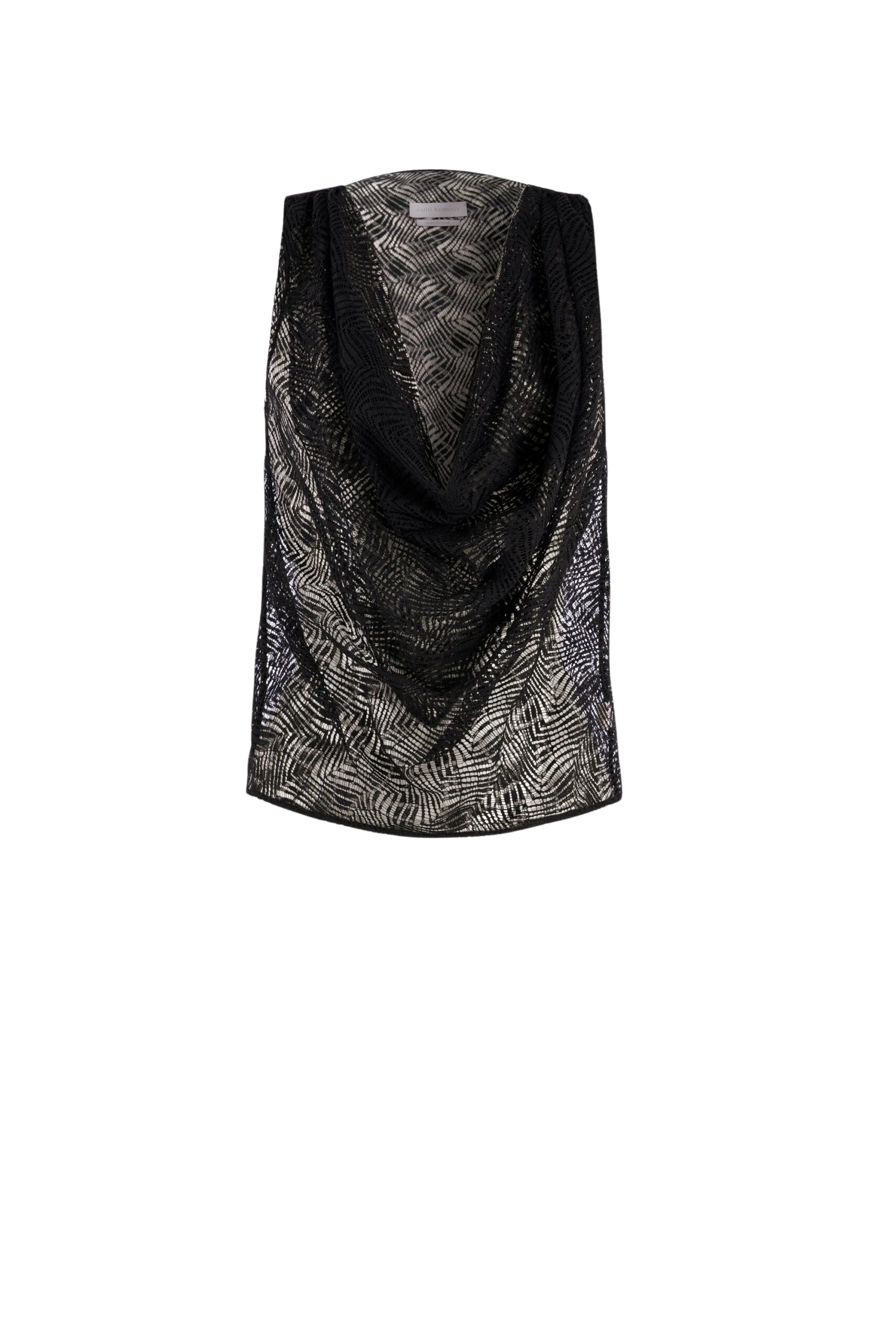 Saiid-Kobeisy-Draped-lace-top-scaled57194_nobg Saiid Kobeisy Dresses luxury Clothing from Luxury Handbags Marketplace