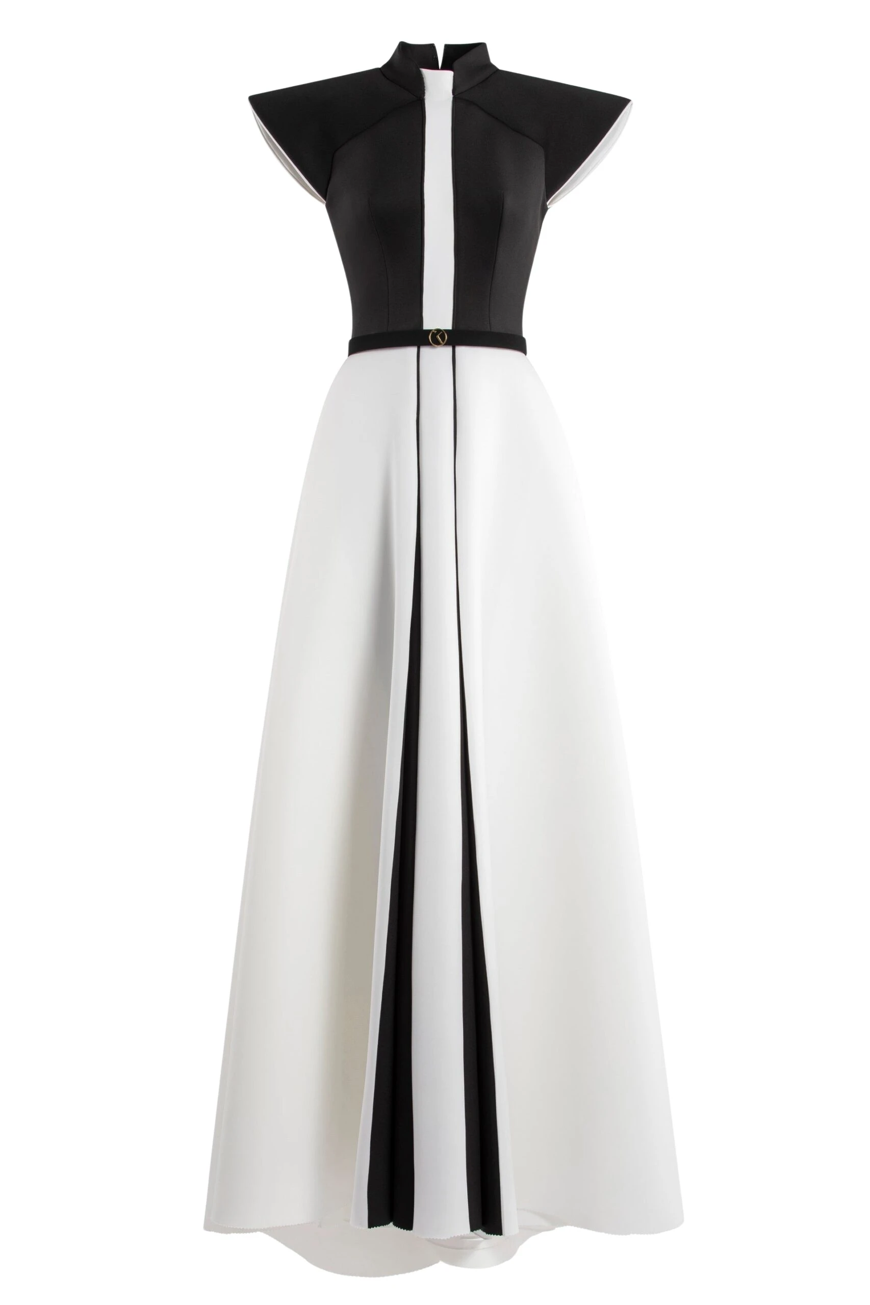 Saiid-Kobeisy-Neoprene-dress-with-wide-shoulders-scaled45466_nobg Saiid Kobeisy Dresses luxury Clothing from Luxury Handbags Marketplace