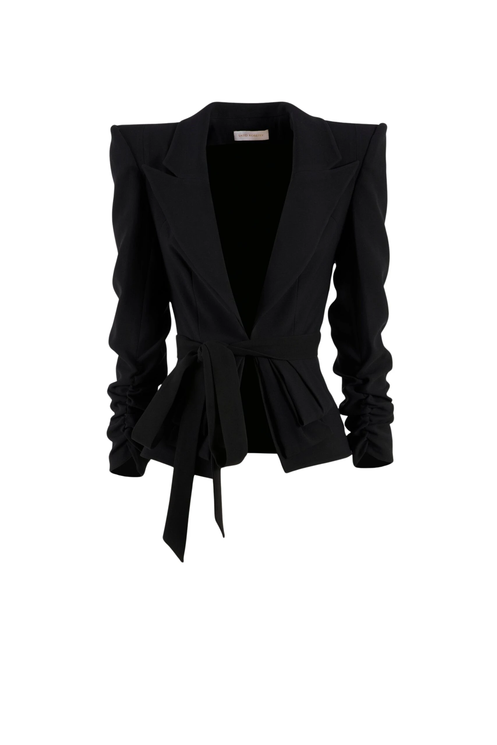 Saiid-Kobeisy-Tailored-crepe-jacket-scaled30536_nobg Saiid Kobeisy Dresses luxury Clothing from Luxury Handbags Marketplace