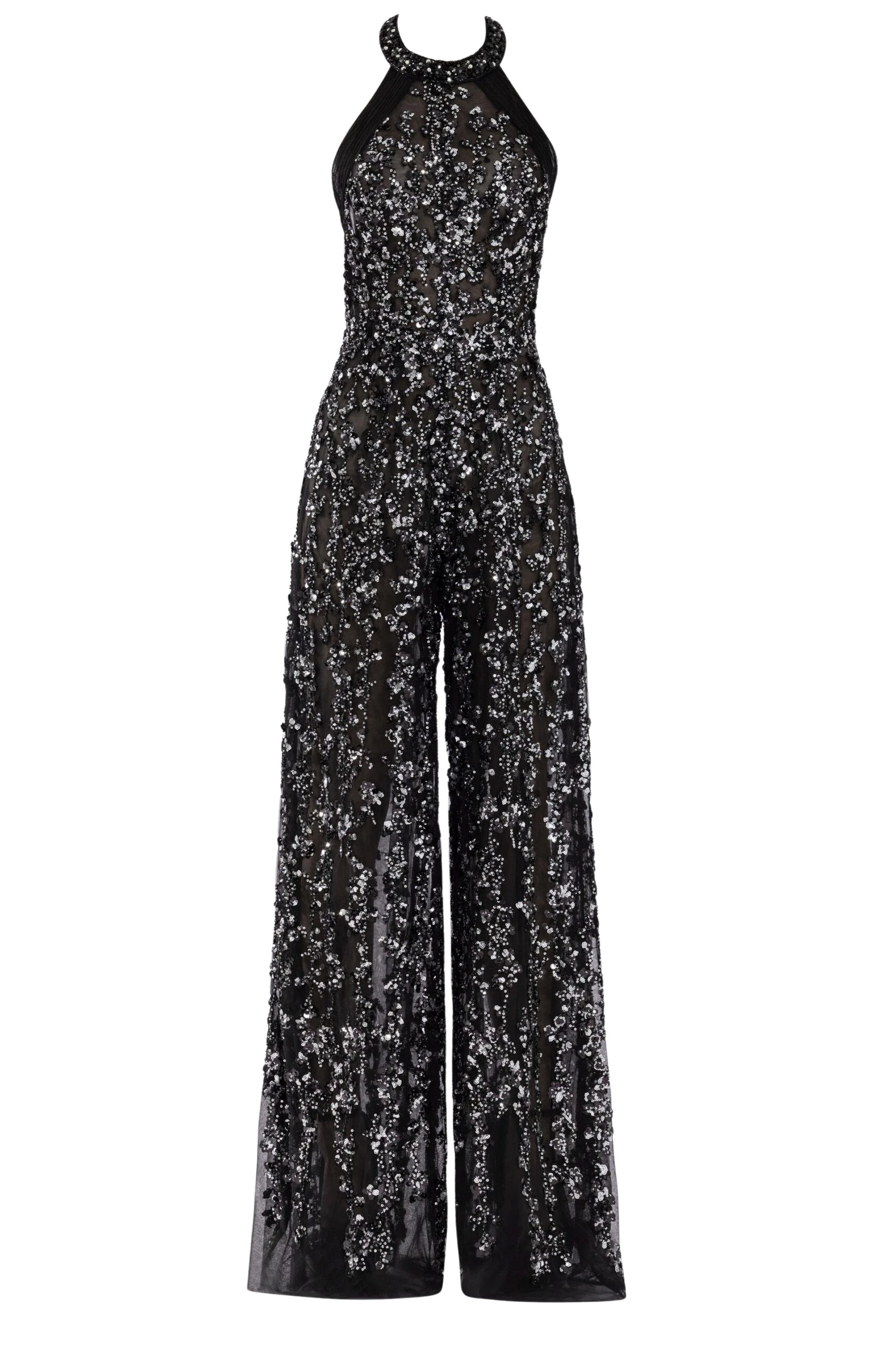 Saiid-Kobeisy-Tulle-beaded-jumpsuit-with-halter-neckline-scaled45967_nobg Saiid Kobeisy Dresses luxury Clothing from Luxury Handbags Marketplace